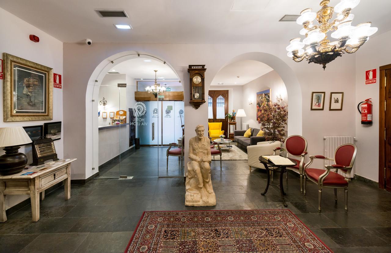 Hotel Alda Via Леон Екстер'єр фото
